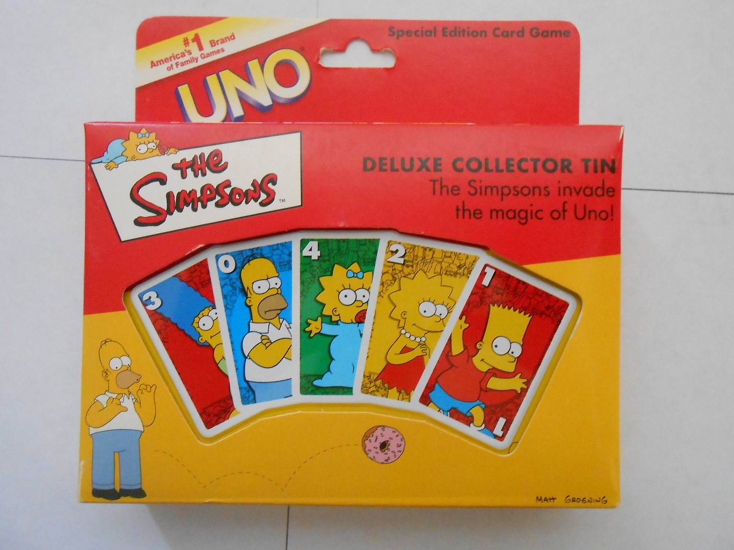simpsons uno game rules